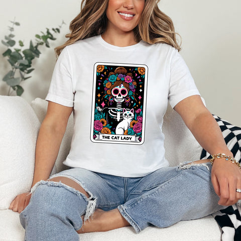 Tarot Skeleton Skull Tees Hot Mess Express The Audacity The Emotional Dumpster Fire