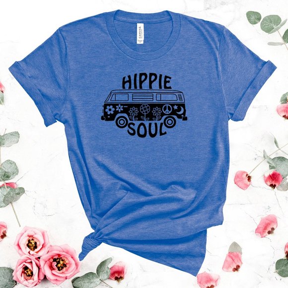 Hippie Soul Graphic Soft Tee Shirt