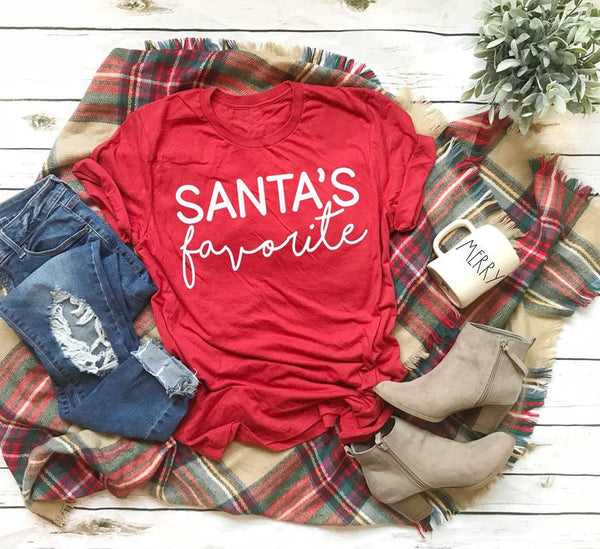Santa's Favorite Tee Shirt